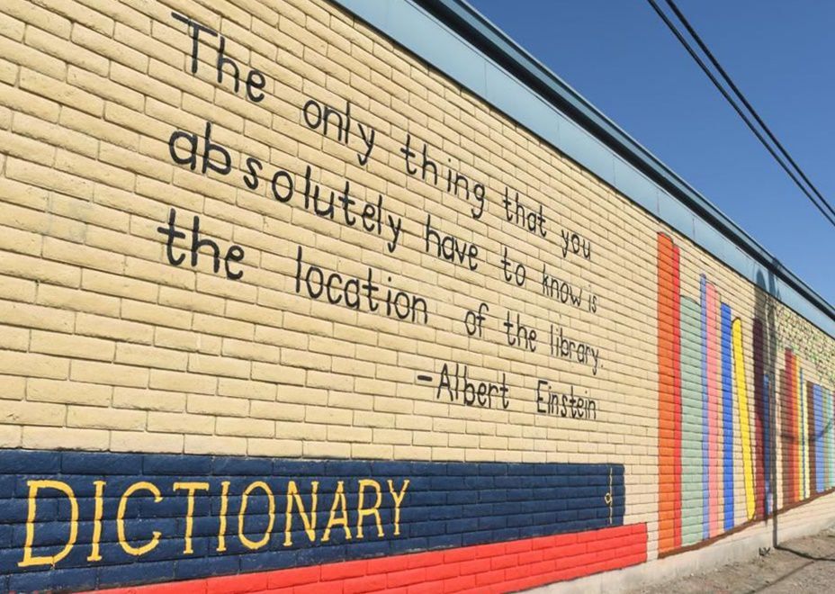 Library Mural